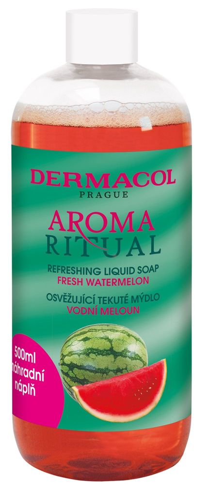 Dermacol Aróma Náhradná náplň tekuté mydlo vodný melón 500 ml